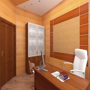 Стеновые панели шпон в офис, кабинет, переговорную комнату